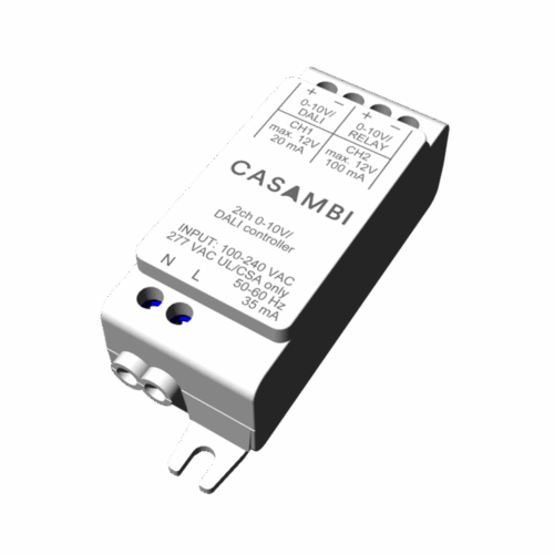 CBU 2-ch 0-10V/DALI Casambi