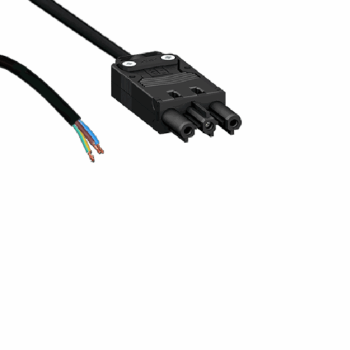 18i3 2.5 Female/Free 2m BK