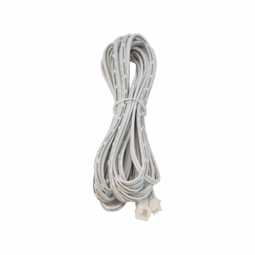 Cable 2m male/female mini connector WH