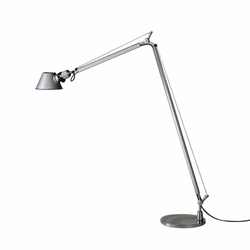 Tolomeo Reading Floor Body E27 Alu