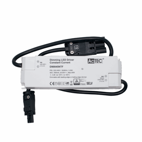 Driver Phasecut 900mA Panel max 45W 25-50V 18i3 Male/EPN0034