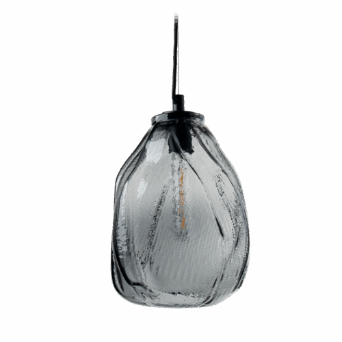 Istopio L Pendant smoked glass E27 max 40W 3m cable