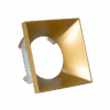Kappa Rise Front Ring Gold