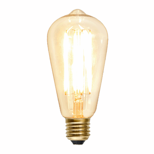 LED- Bulb 320lm 2200K E27 3,6W H:14,2cm D:6,4cm Dim.