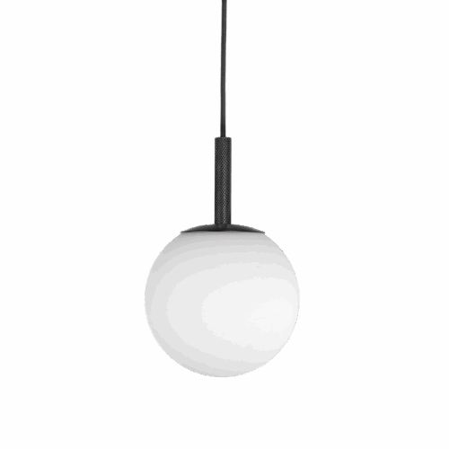 Orb E27 Max 40W BK Ø180 4m BK textile cable