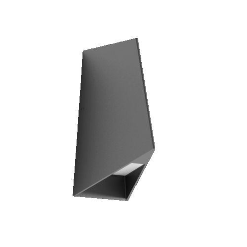 Yed Up&Down 480lm 830 90° 2x4W Dark Grey Quickconnect