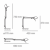 Tolomeo Micro Wall/table/floor - Aluminium - Body Lamp