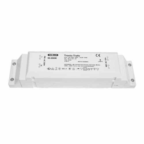 Transformer Norlux Tronic-Trafo 50-200W 2x12Vac Dim