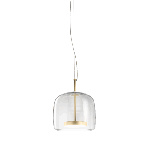 Jube SP 1 P 2000lm 2700K Crystal Transp. Glass Gold Frame