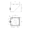 Sign Today Wall Bracket WH for 2127-3, 2127-2-3 & 2131-3