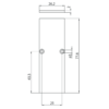 Track Evo 48V ST9 Plastic end cap BK