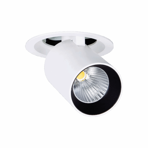 Aram Mini Enkel Rund 1650lm 930 40° 15W WH 18i3