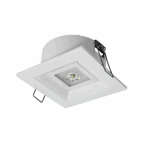 Corridor R Escape Route EMG 140lm 1W 1h ST Recessed