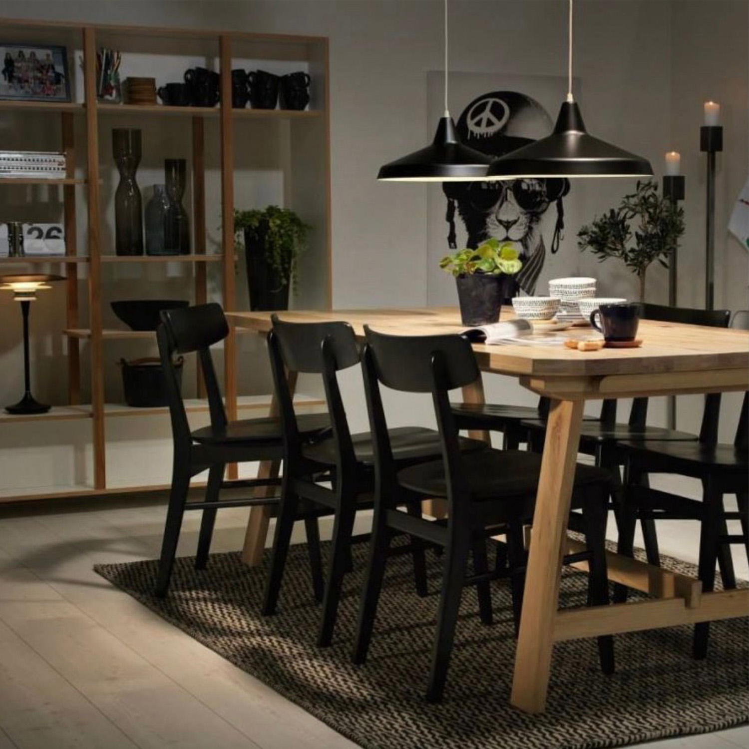 Titan Pendant D400 Black E27 Max 40W