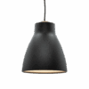 Gong Pendant E27 Max53W Ø:252mm 1,5m  BK
