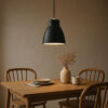 Gong Pendant E27 Max53W Ø:252mm 1,5m  BK