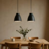 Gong Pendant E27 Max53W Ø:252mm 1,5m  BK