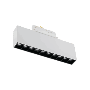 Cold 10 Track 2200lm 930 36° 20W WH/BK Front ring 3-cir DALI