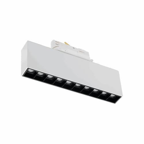 Cold 10 Track 2200lm 930 36° 20W WH/BK Front ring 3-cir DALI