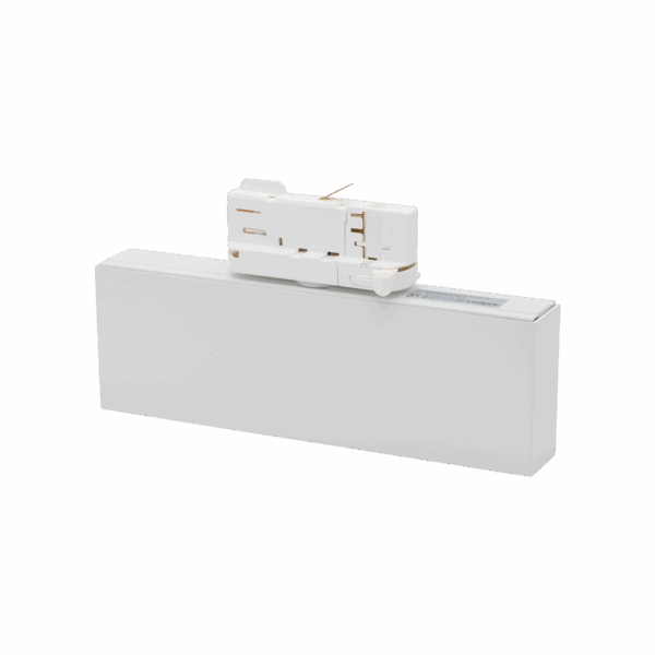 Cold 10 Track 2200lm 930 36° 20W WH/BK Front ring 3-cir DALI