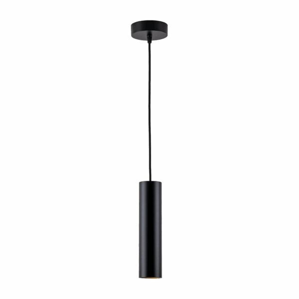 Tony Pendant G3 927 9,3W Ø:60x250mm 3m BK/GD Phasecut