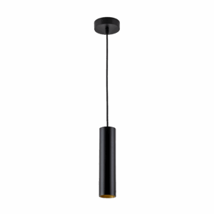 Tony Pendant G3 927 9,3W Ø:60x250mm 3m BK/GD Phasecut