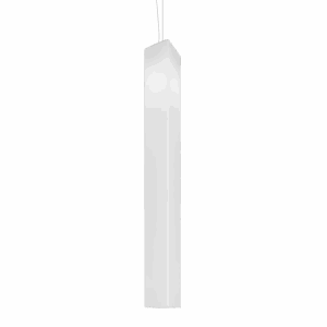 Tubes SP 120 77W E27 Matt Nickel Frame White Glossy Glass