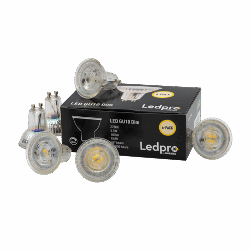 Ledpro MASTER 400lm 5,5W GU10 927 36° Dim 6-pack