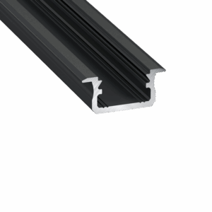 Profile Type B recessed BK 2.02 m inc/end caps
