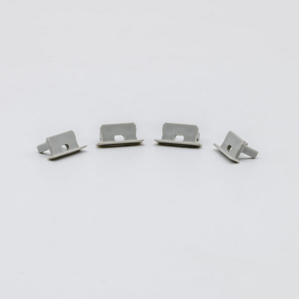 Profile Type B recessed ALU 2,02m inc/end caps
