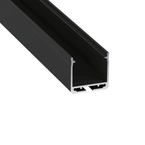 Profile Type Dileda laquered black 2,02m