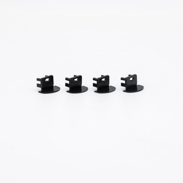 Profile Type U recessed  BK 2,02m inc/end caps