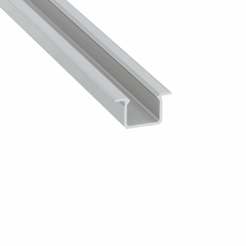 Profile Type U recessed ALU 2,02m inc/end caps