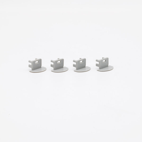 Profile Type U recessed ALU 2,02m inc/end caps