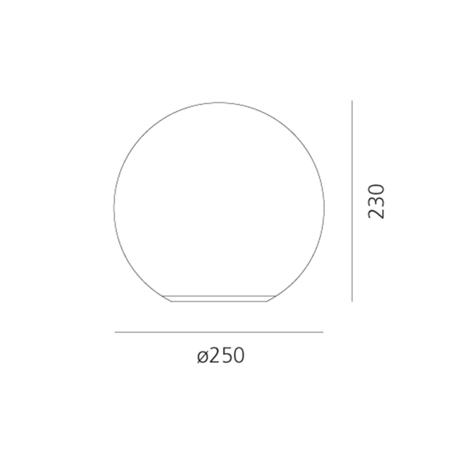 Dioscuri wall/ceiling 25 White