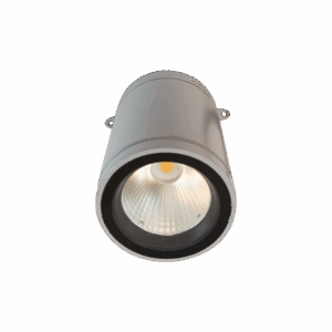 Silla 3800lm 830 30° 29W IP65 GR 3m cable