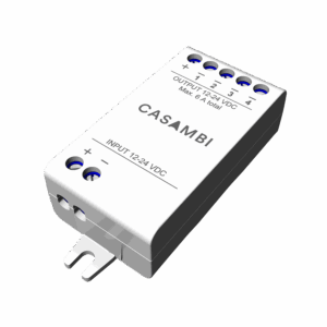 CBU 4-channel 12/24Vdc dimmer Casambi