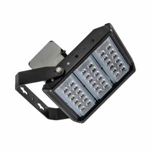 Flood 9000lm 740 70° IP65 90W 5m cable BK/GR