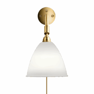 Bestlite BL7 Wall Lamp Bone w/Switch China/Brass