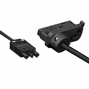 18i3 Female/ 3-Circuit Adapter 0,5m BK 6A