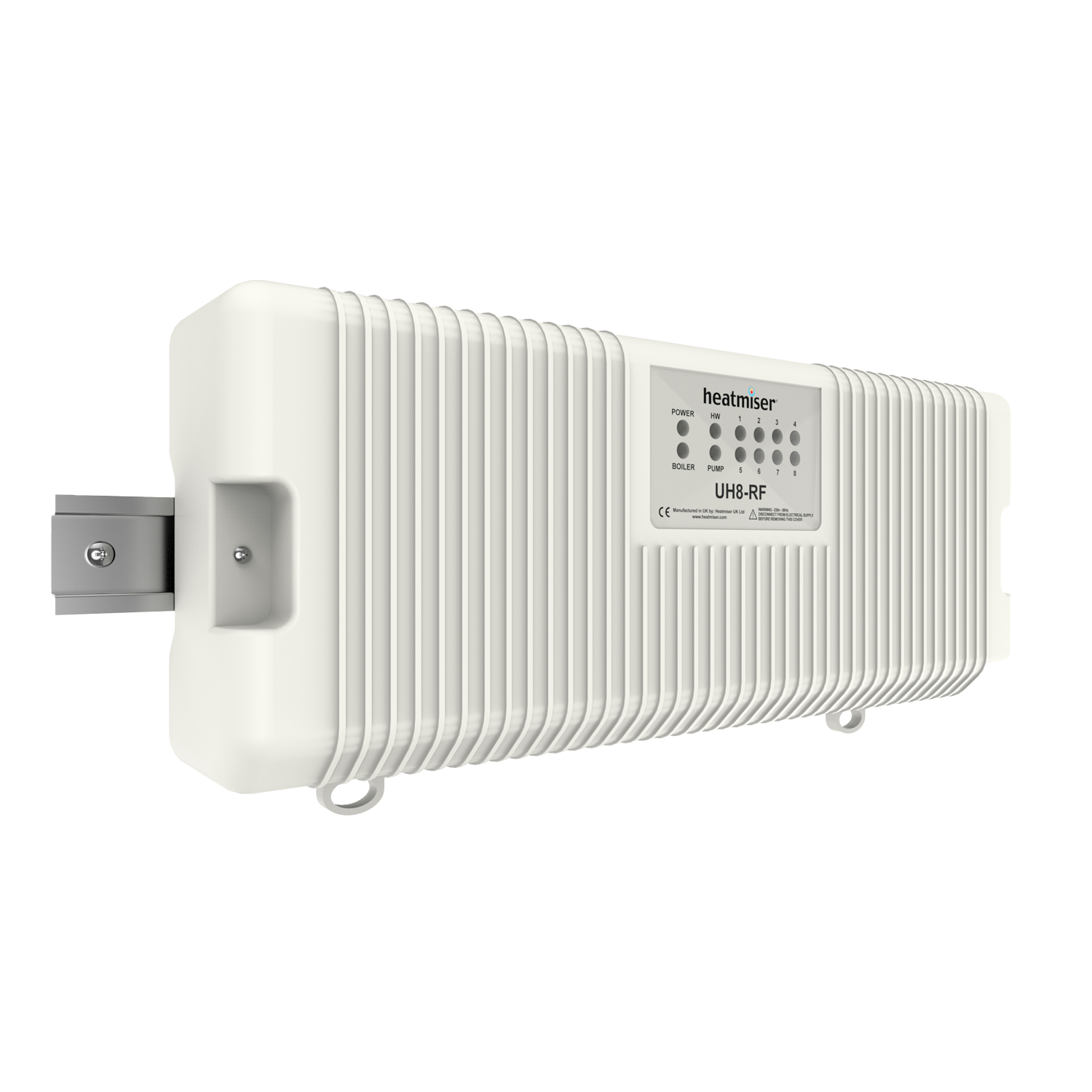 Heatmiser UH8-RF, 230v 8 Zone Wireless Wiring Centre