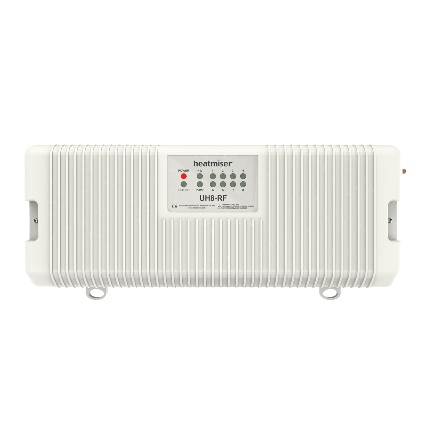 Heatmiser UH8-RF, 230v 8 Zone Wireless Wiring Centre