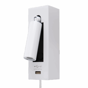 Lorenzo wall 830 w/USB WH 2m cable Euro