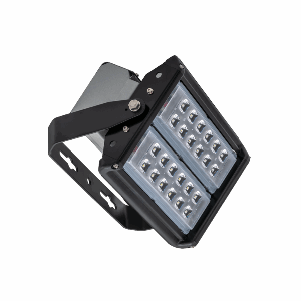 Flood 6280lm 740 70° 60W IP65 60W 5m cable BK/GR