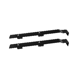 Mounting bracket for Global Pro/Pulse track (2 pcs) BK