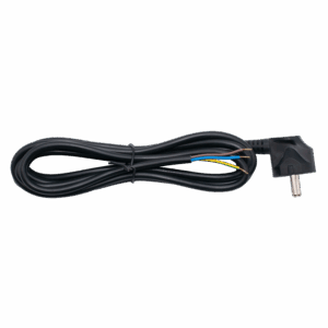 Power Cable 3m 3x0,75mm² w/ Schuko-plug/ free end BK