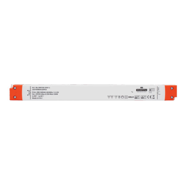 Driver 24V cv 150W IP20 WH 322x30,1x21,5mm