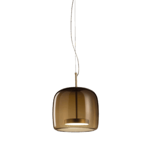 Jube SP S 1200lm 2700K Burned Earth Transp. Glass Gold Frame