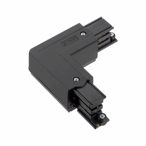 Global Pro L-feed L90° (inside) 3-circuit BK