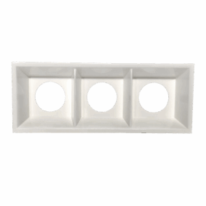 Cold 3 Front Ring White